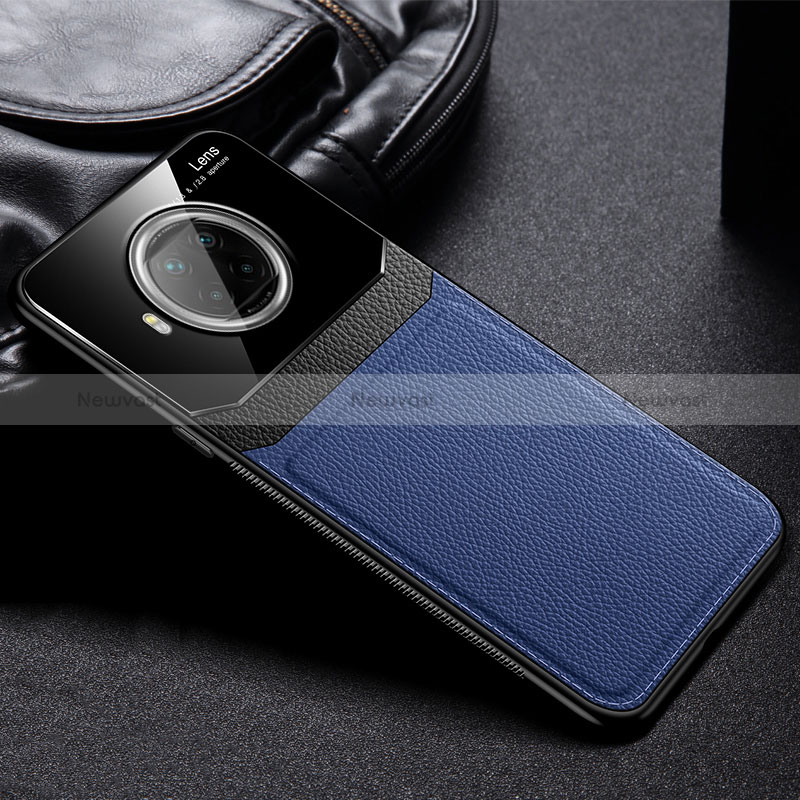 Soft Silicone Gel Leather Snap On Case Cover FL1 for Xiaomi Mi 10i 5G