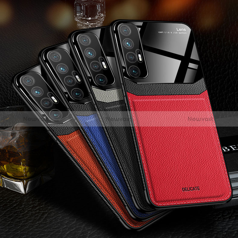 Soft Silicone Gel Leather Snap On Case Cover FL1 for Xiaomi Mi 10S 5G