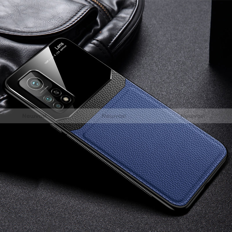 Soft Silicone Gel Leather Snap On Case Cover FL1 for Xiaomi Mi 10T 5G