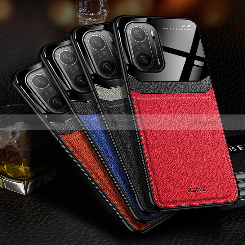 Soft Silicone Gel Leather Snap On Case Cover FL1 for Xiaomi Mi 11i 5G