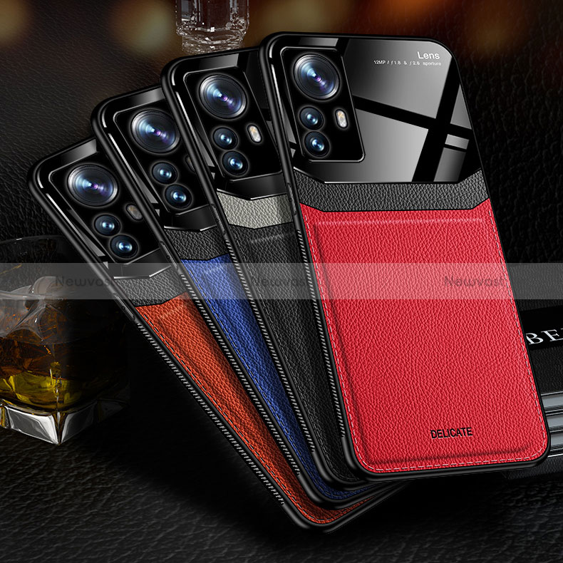 Soft Silicone Gel Leather Snap On Case Cover FL1 for Xiaomi Mi 12T 5G