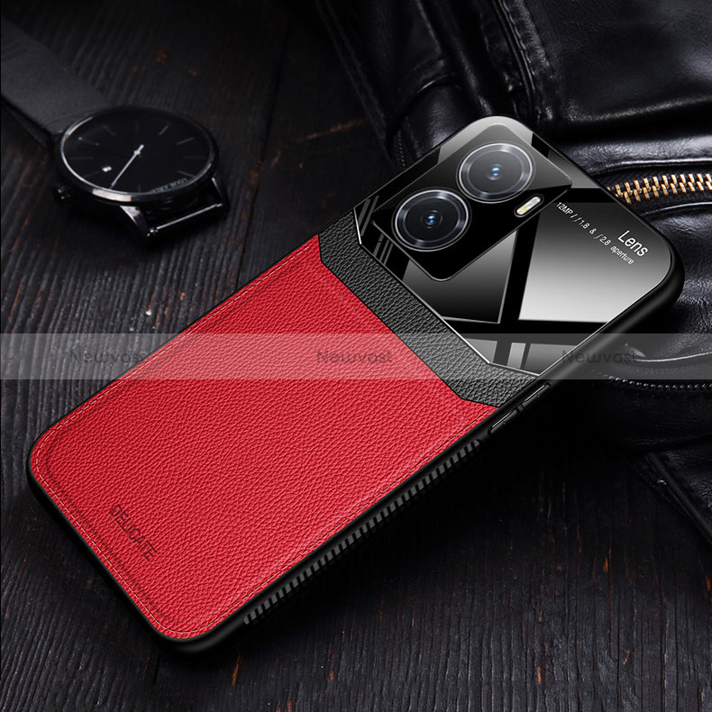 Soft Silicone Gel Leather Snap On Case Cover FL1 for Xiaomi Poco C50