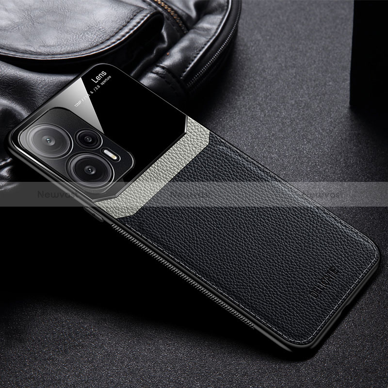 Soft Silicone Gel Leather Snap On Case Cover FL1 for Xiaomi Poco F5 5G