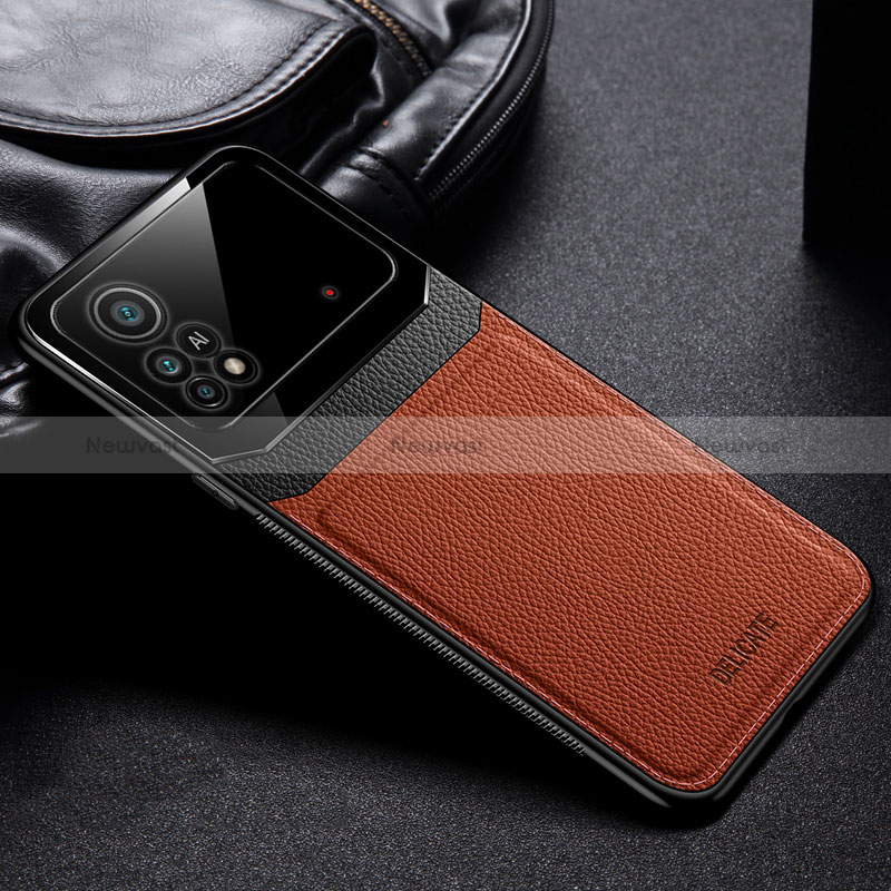 Soft Silicone Gel Leather Snap On Case Cover FL1 for Xiaomi Poco X4 Pro 5G