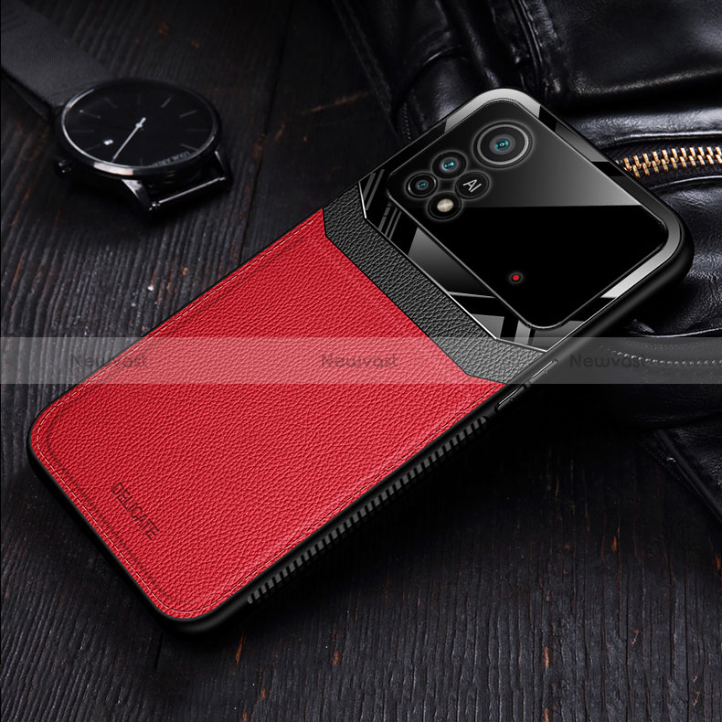 Soft Silicone Gel Leather Snap On Case Cover FL1 for Xiaomi Poco X4 Pro 5G