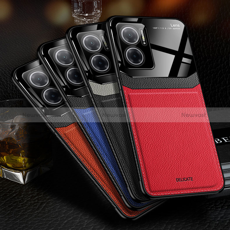 Soft Silicone Gel Leather Snap On Case Cover FL1 for Xiaomi Redmi 11 Prime 5G