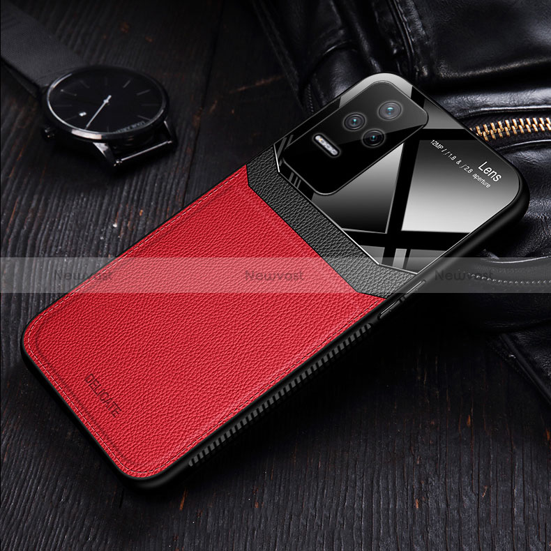 Soft Silicone Gel Leather Snap On Case Cover FL1 for Xiaomi Redmi K50 5G