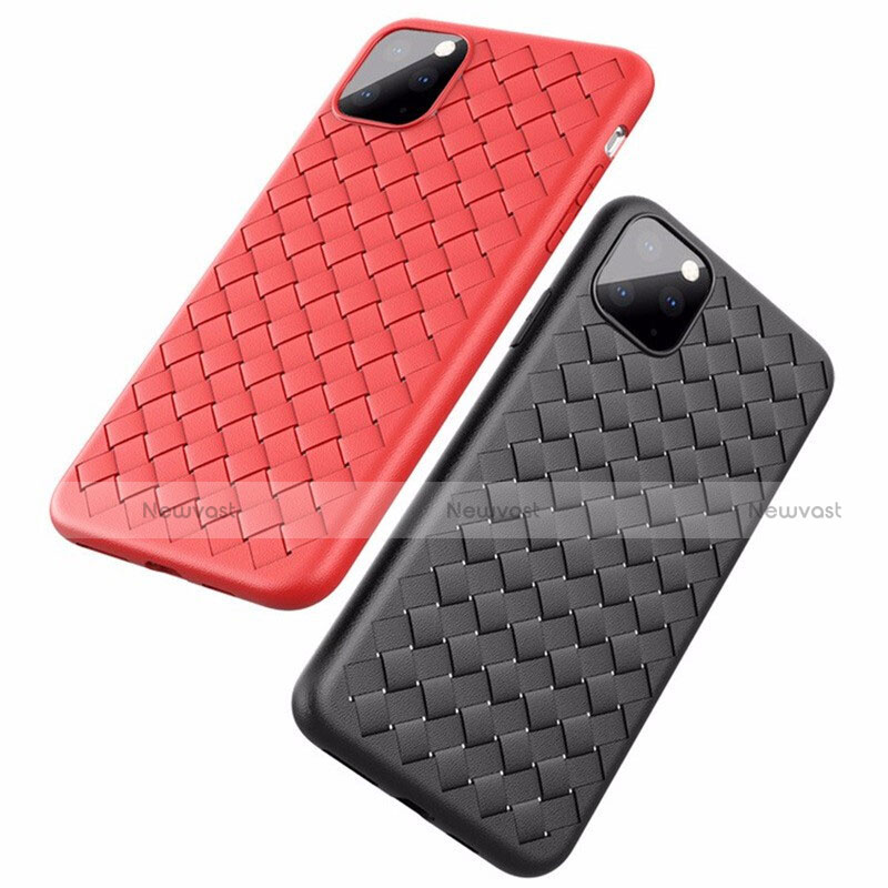 Soft Silicone Gel Leather Snap On Case Cover for Apple iPhone 11 Pro Max
