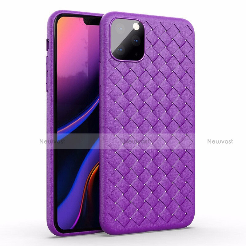 Soft Silicone Gel Leather Snap On Case Cover for Apple iPhone 11 Pro Max