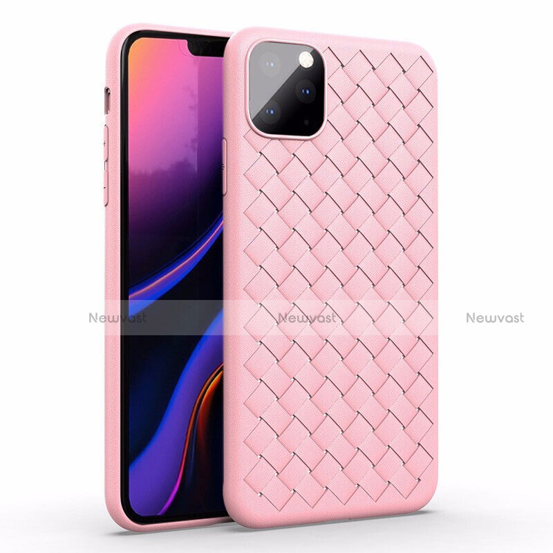 Soft Silicone Gel Leather Snap On Case Cover for Apple iPhone 11 Pro Max