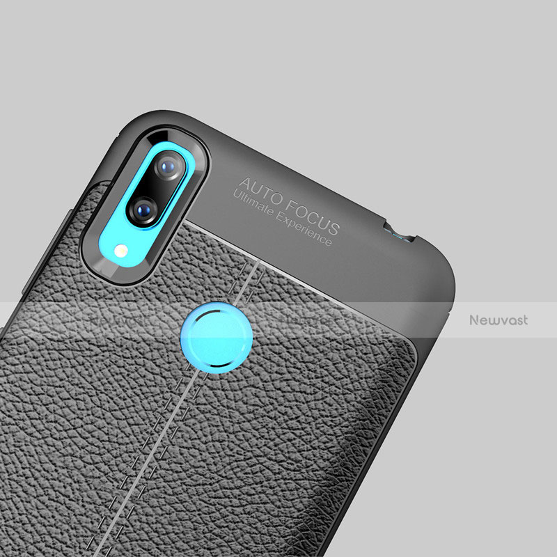 Soft Silicone Gel Leather Snap On Case Cover for Huawei Enjoy 9