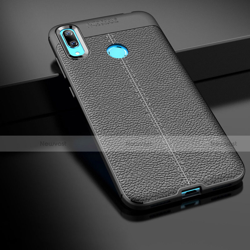 Soft Silicone Gel Leather Snap On Case Cover for Huawei Enjoy 9