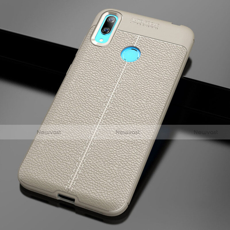 Soft Silicone Gel Leather Snap On Case Cover for Huawei Enjoy 9 Gold