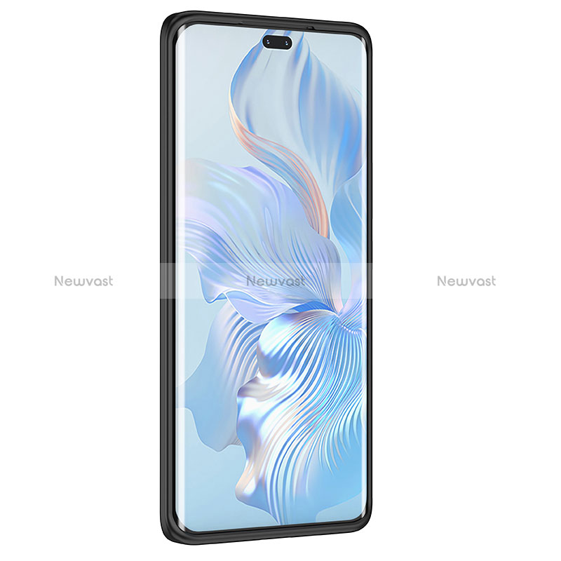 Soft Silicone Gel Leather Snap On Case Cover for Huawei Honor 80 Pro Flat 5G