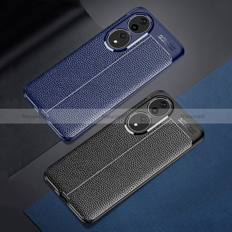 Soft Silicone Gel Leather Snap On Case Cover for Huawei Honor 90 5G