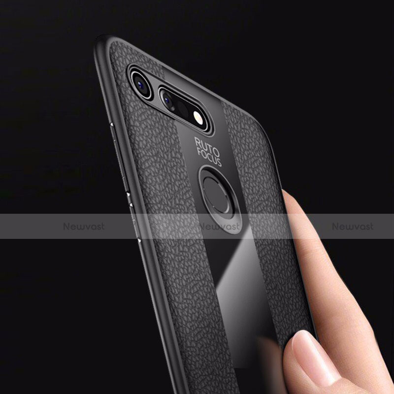 Soft Silicone Gel Leather Snap On Case Cover for Huawei Honor V20