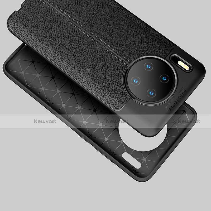 Soft Silicone Gel Leather Snap On Case Cover for Huawei Mate 30 Pro