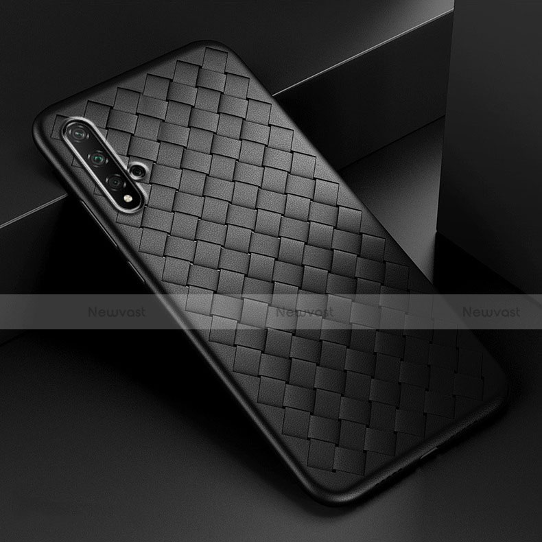 Soft Silicone Gel Leather Snap On Case Cover for Huawei Nova 5T