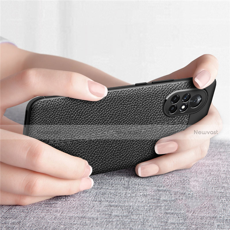 Soft Silicone Gel Leather Snap On Case Cover for Huawei Nova 8 5G