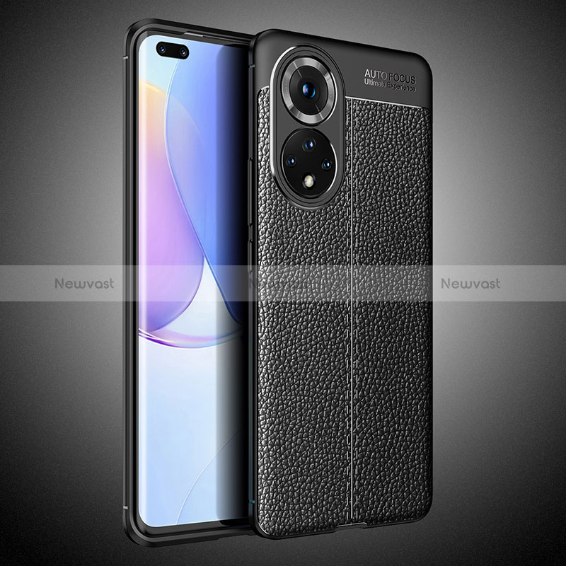 Soft Silicone Gel Leather Snap On Case Cover for Huawei Nova 9 Pro