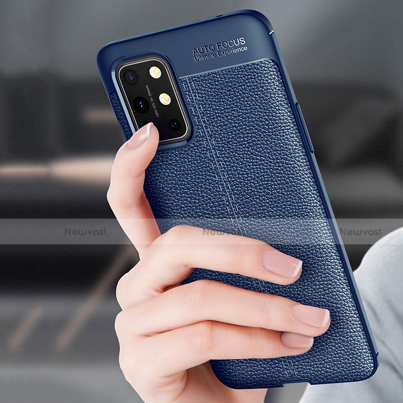 Soft Silicone Gel Leather Snap On Case Cover for OnePlus 8T 5G