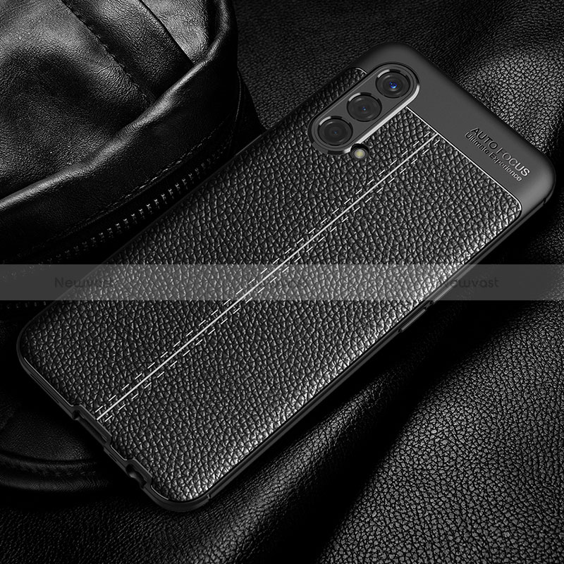 Soft Silicone Gel Leather Snap On Case Cover for OnePlus Nord CE 5G