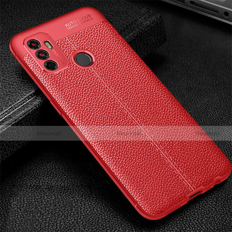 Soft Silicone Gel Leather Snap On Case Cover for Oppo A32