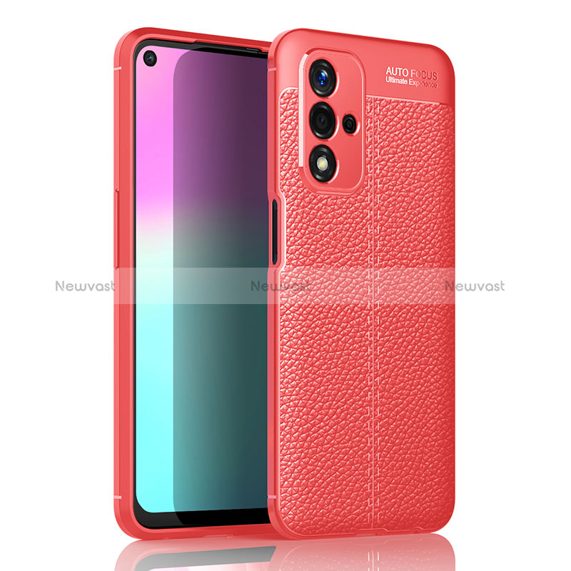 Soft Silicone Gel Leather Snap On Case Cover for Oppo A93s 5G