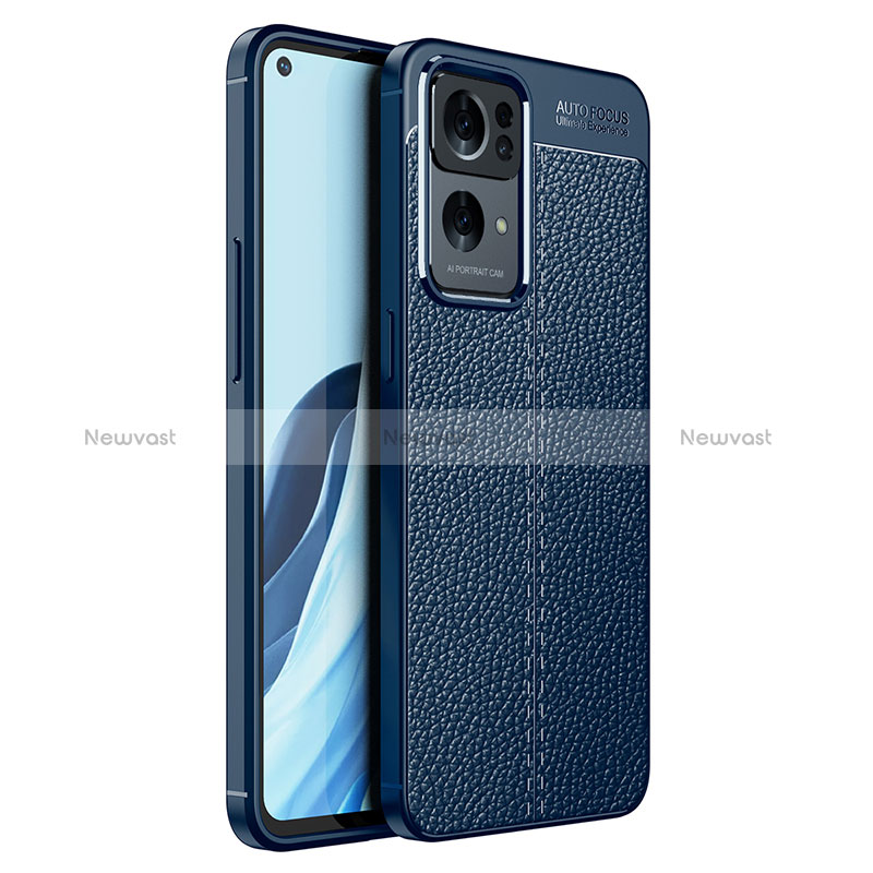 Soft Silicone Gel Leather Snap On Case Cover for Oppo Reno7 Pro 5G