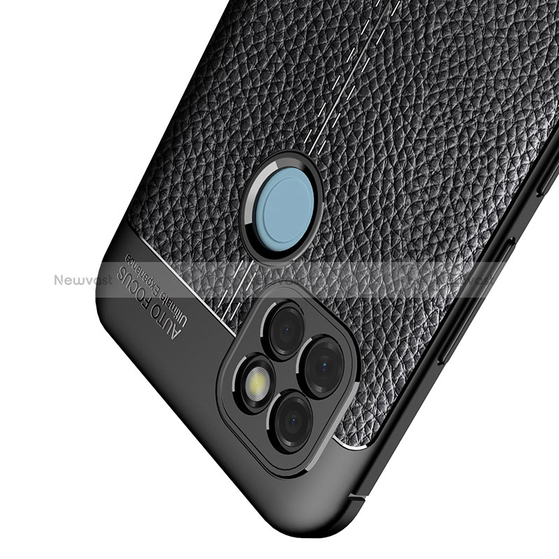 Soft Silicone Gel Leather Snap On Case Cover for Realme C25Y