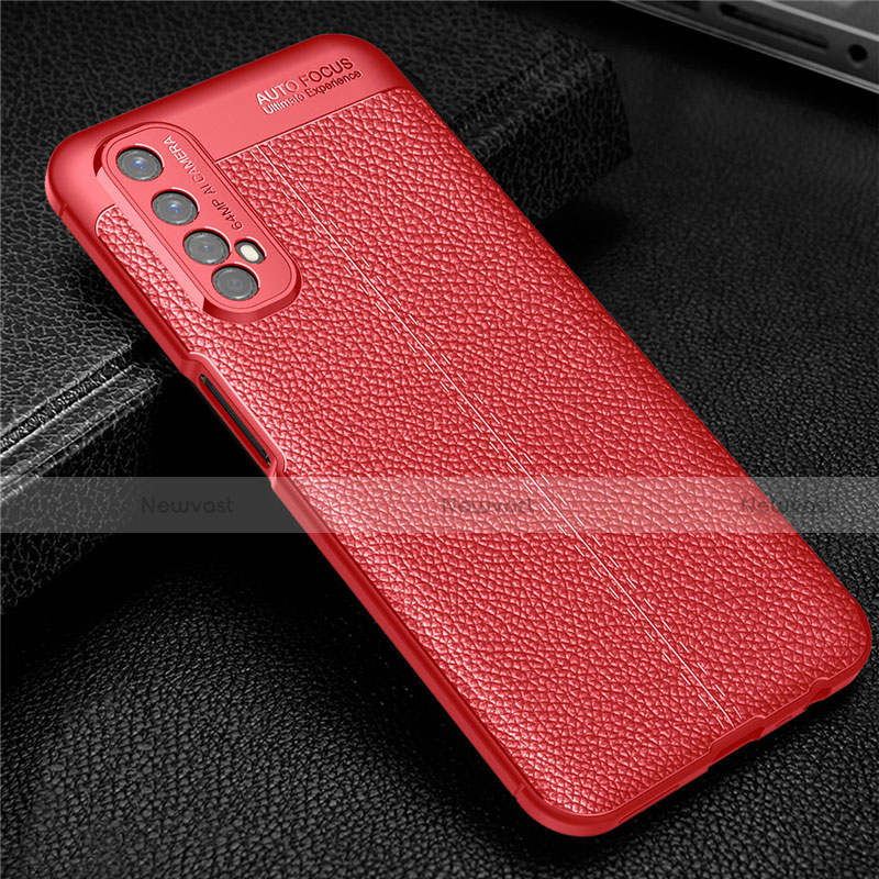 Soft Silicone Gel Leather Snap On Case Cover for Realme Narzo 30 4G