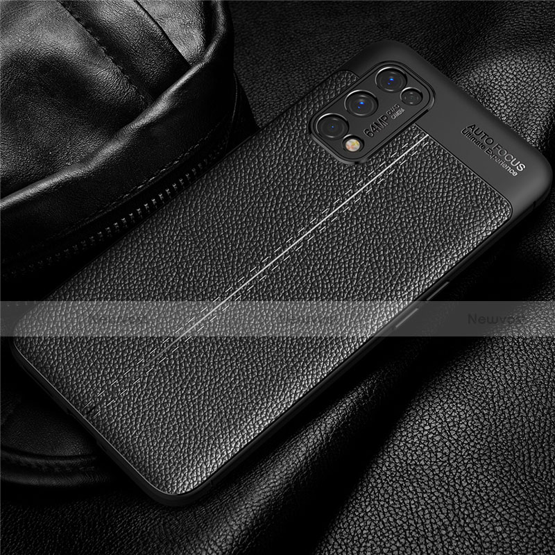 Soft Silicone Gel Leather Snap On Case Cover for Realme Q2 Pro 5G