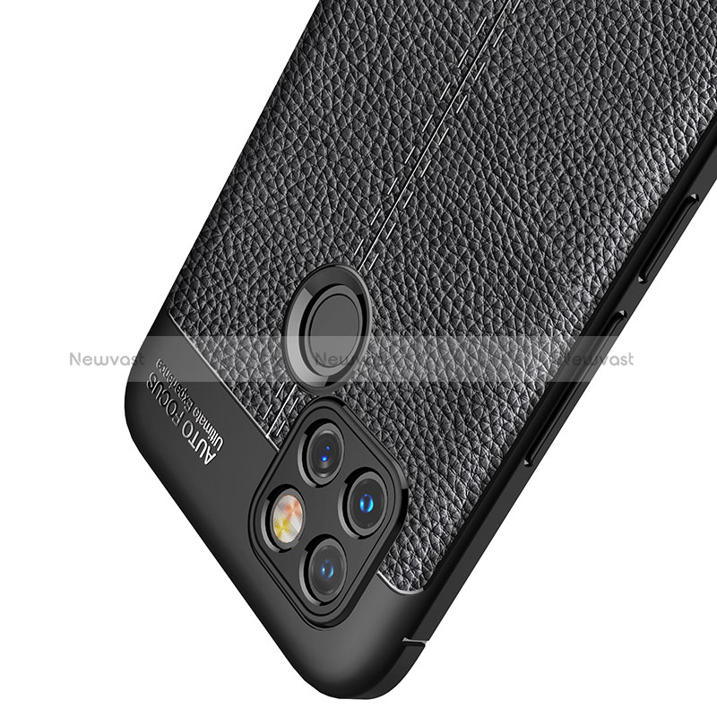 Soft Silicone Gel Leather Snap On Case Cover for Realme V3 5G