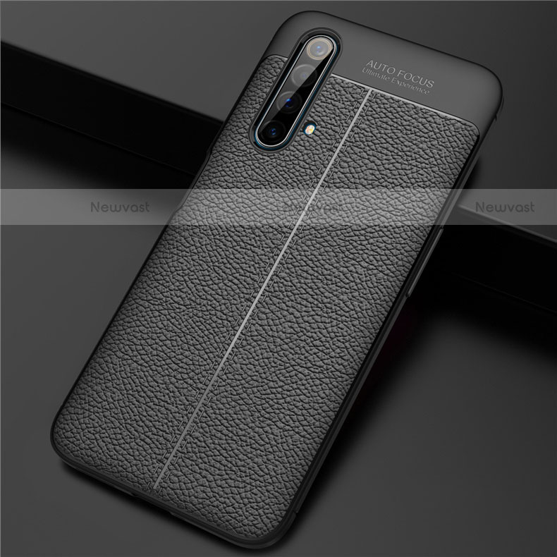 Soft Silicone Gel Leather Snap On Case Cover for Realme X3