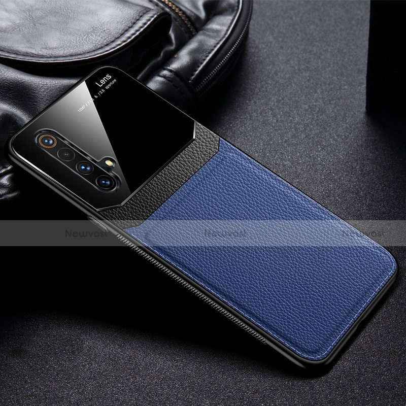 Soft Silicone Gel Leather Snap On Case Cover for Realme X50t 5G