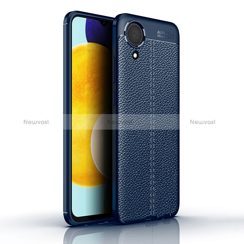 Soft Silicone Gel Leather Snap On Case Cover for Samsung Galaxy A03 Core