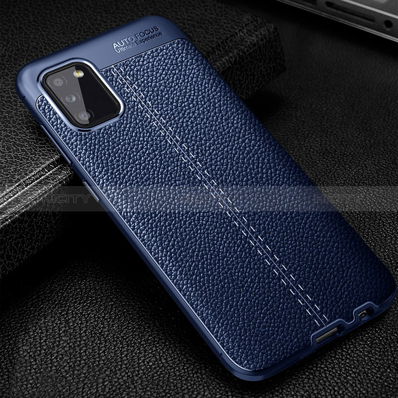 Soft Silicone Gel Leather Snap On Case Cover for Samsung Galaxy A03s