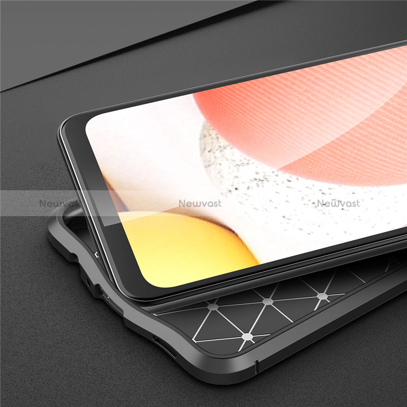 Soft Silicone Gel Leather Snap On Case Cover for Samsung Galaxy A12 5G