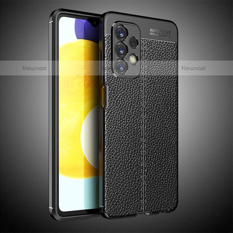 Soft Silicone Gel Leather Snap On Case Cover for Samsung Galaxy A23 5G