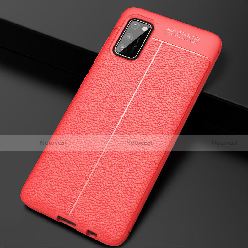 Soft Silicone Gel Leather Snap On Case Cover for Samsung Galaxy A41