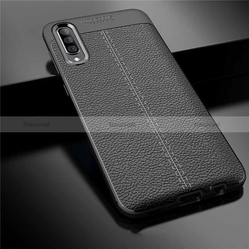 Soft Silicone Gel Leather Snap On Case Cover for Samsung Galaxy A50S