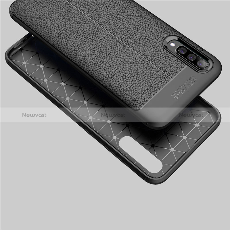 Soft Silicone Gel Leather Snap On Case Cover for Samsung Galaxy A50S