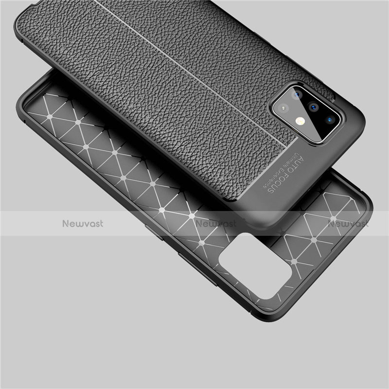 Soft Silicone Gel Leather Snap On Case Cover for Samsung Galaxy A51 5G