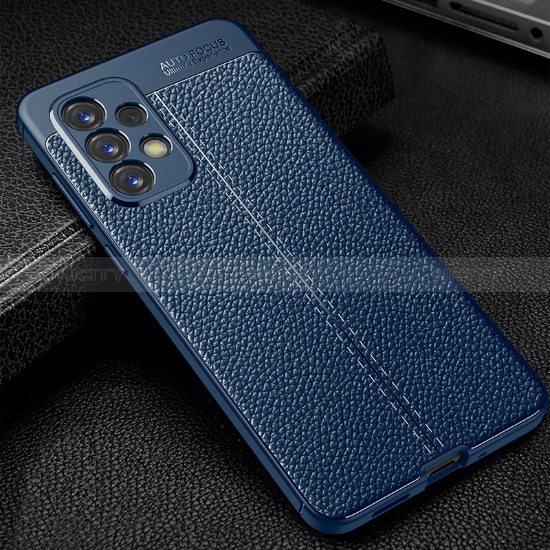 Soft Silicone Gel Leather Snap On Case Cover for Samsung Galaxy A73 5G