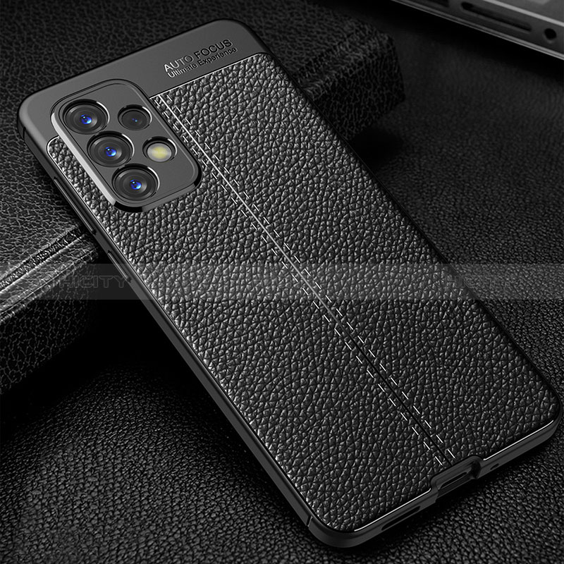 Soft Silicone Gel Leather Snap On Case Cover for Samsung Galaxy A73 5G