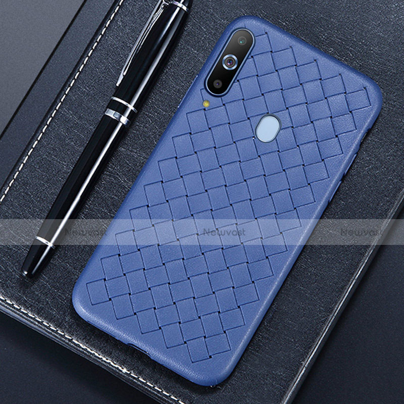 Soft Silicone Gel Leather Snap On Case Cover for Samsung Galaxy A8s SM-G8870