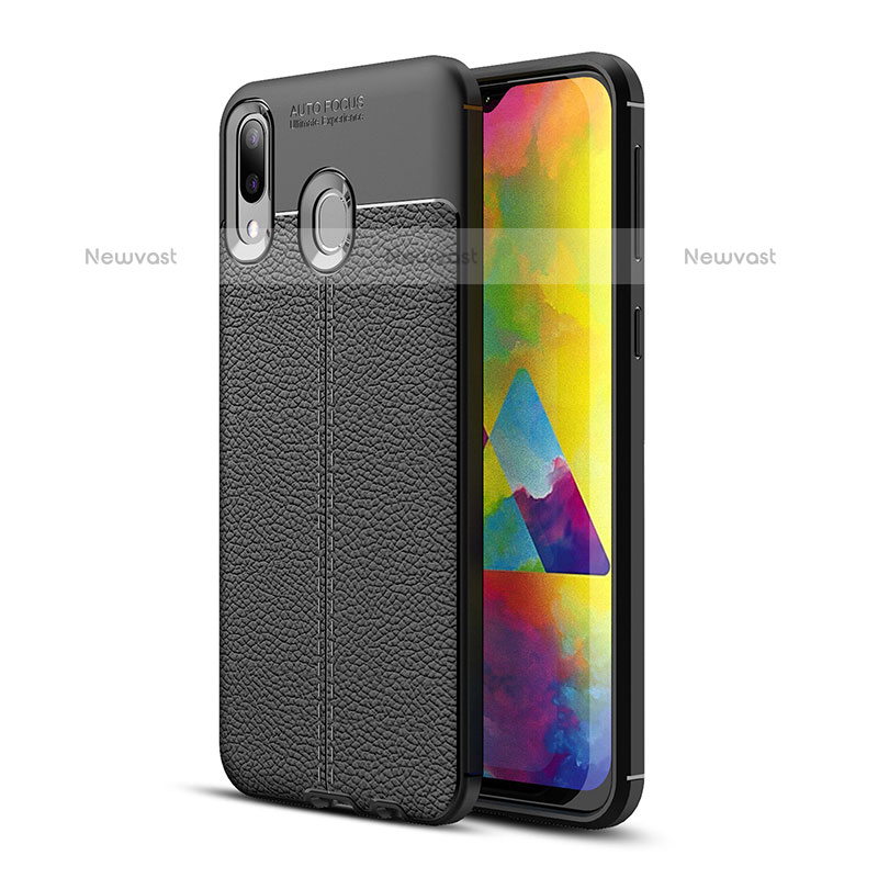 Soft Silicone Gel Leather Snap On Case Cover for Samsung Galaxy M20