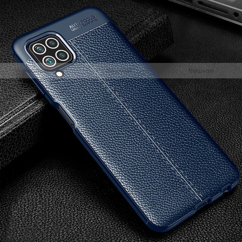 Soft Silicone Gel Leather Snap On Case Cover for Samsung Galaxy M32 4G