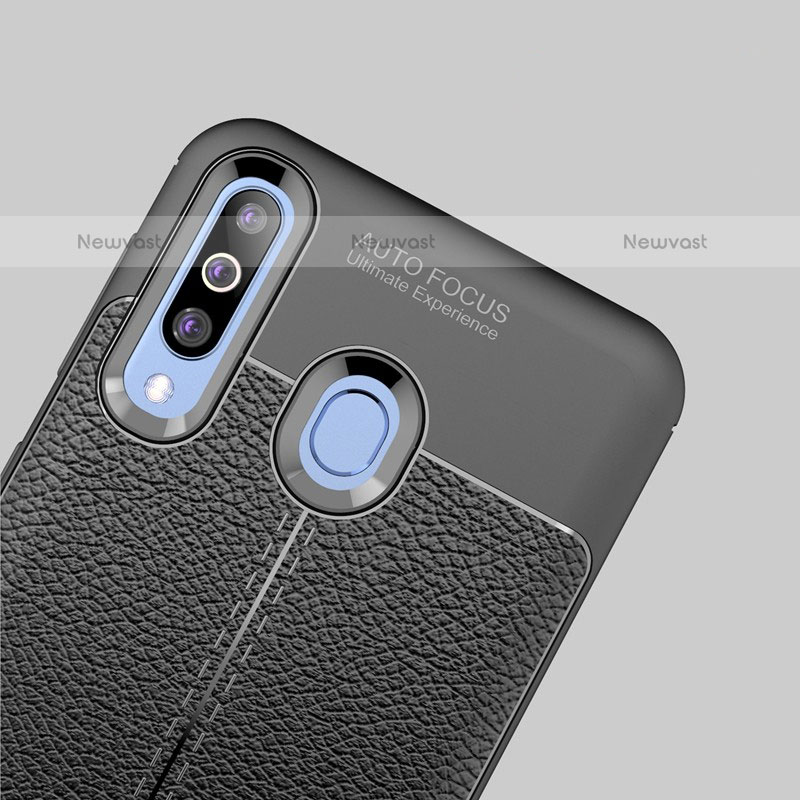 Soft Silicone Gel Leather Snap On Case Cover for Samsung Galaxy M40