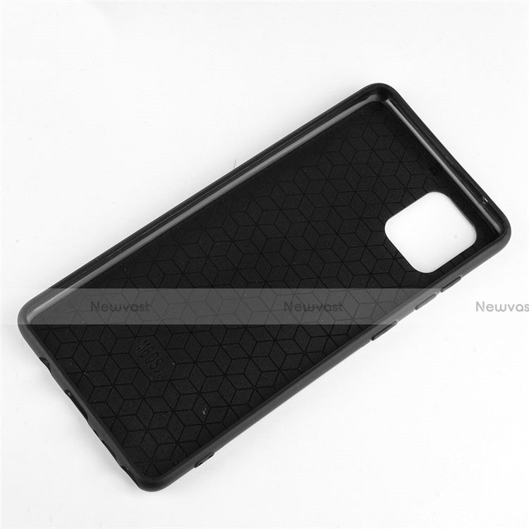 Soft Silicone Gel Leather Snap On Case Cover for Samsung Galaxy M60s